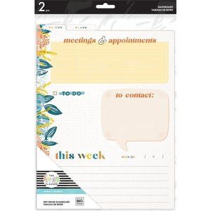 The Happy Planner Student Big Dry Erase Dashboards